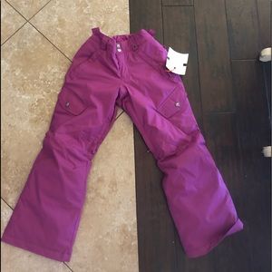 Girls burton ski pants